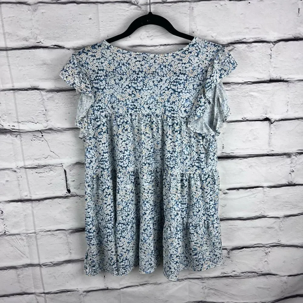 Heimish NWT flowy babydoll top M‎